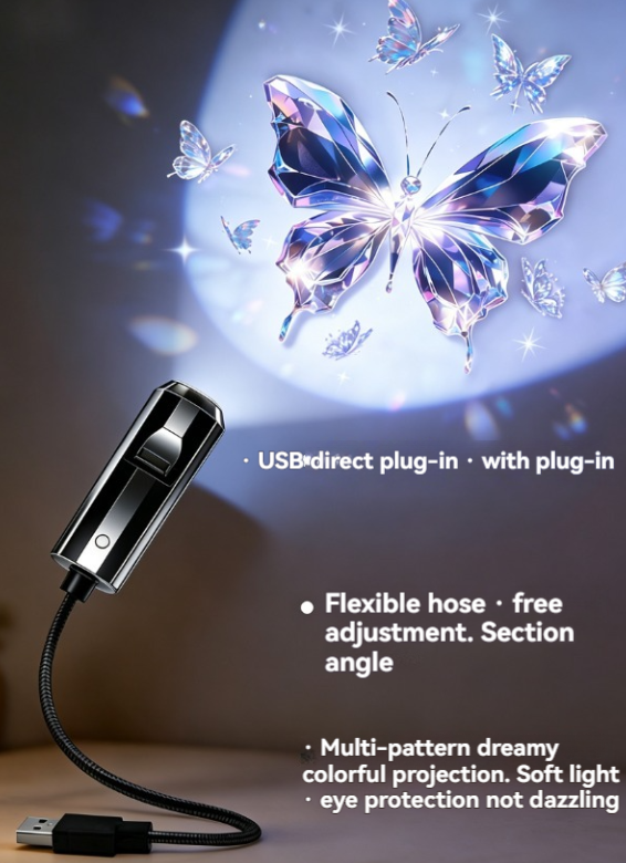 Projektor USB Galaxy z 6 wzora – Planetarium Projector Home recenzja i cena