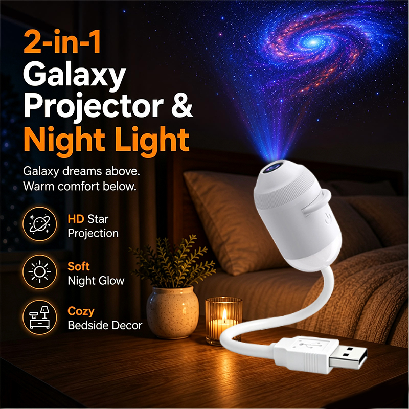 Dynamiczny projektor nocnego ś – Planetarium Projector Home recenzja i cena